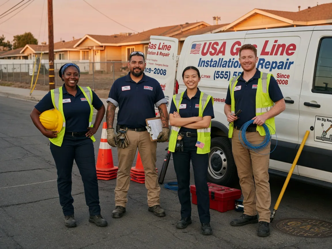 Gas Line Installation company in Taylor Springs, IL